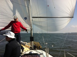 zwischen Barhöft und Stralsund