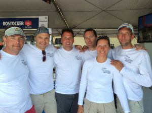 v.l.: Heiko, Rolf, Gunther, Stefan, Annett, Micha